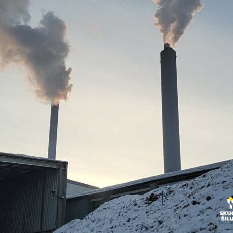 Šąlant orams Didiname šilumos gamybos pajegumus